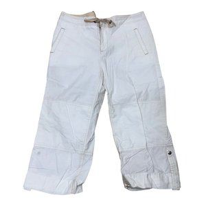 Gap Cropped Pants Summer Lightweight Beach Cuffed